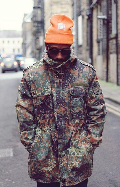 German flecktarn parka best sale