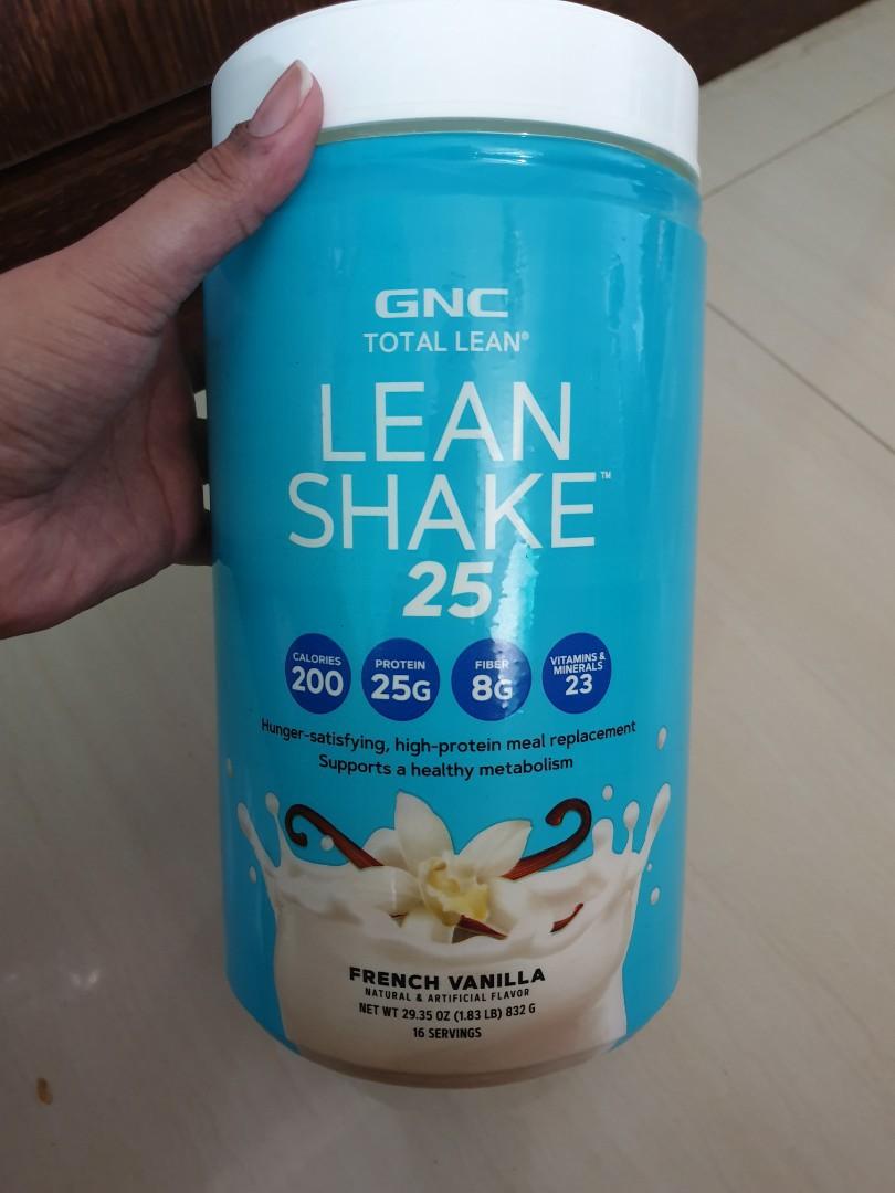 *Get 2 70* GNC Lean Shake 25 French Vanilla and Rich Chocolate