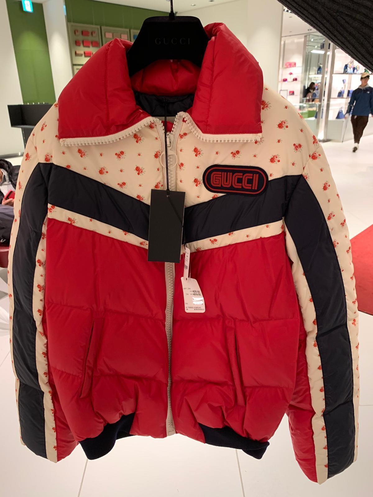 Gucci puffer sales coat womens