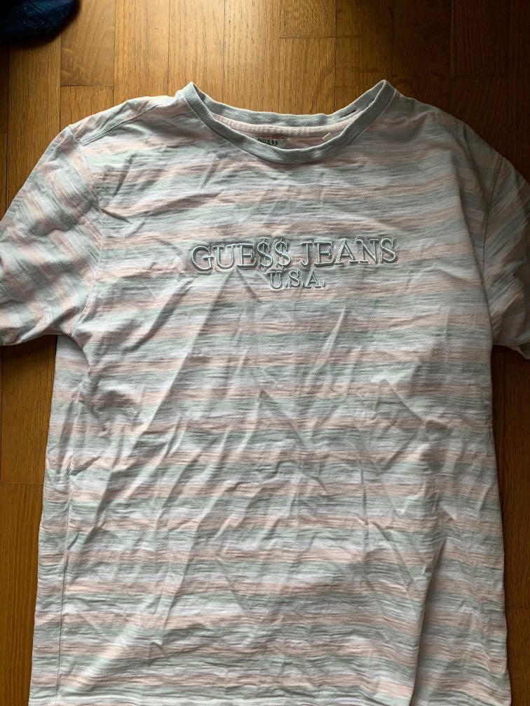 guess asap rocky cotton candy tee