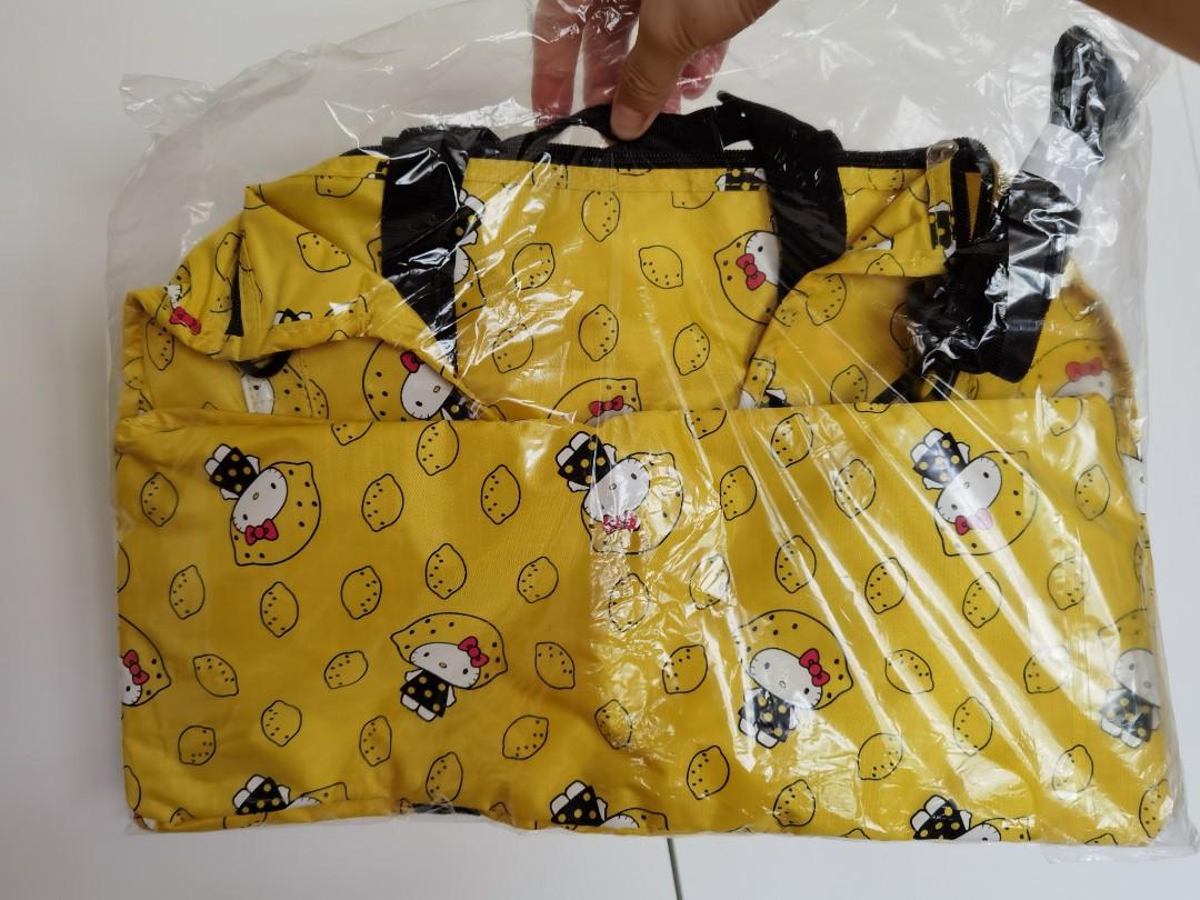 Sanrio Hello Kitty Lemon Duffle Bag