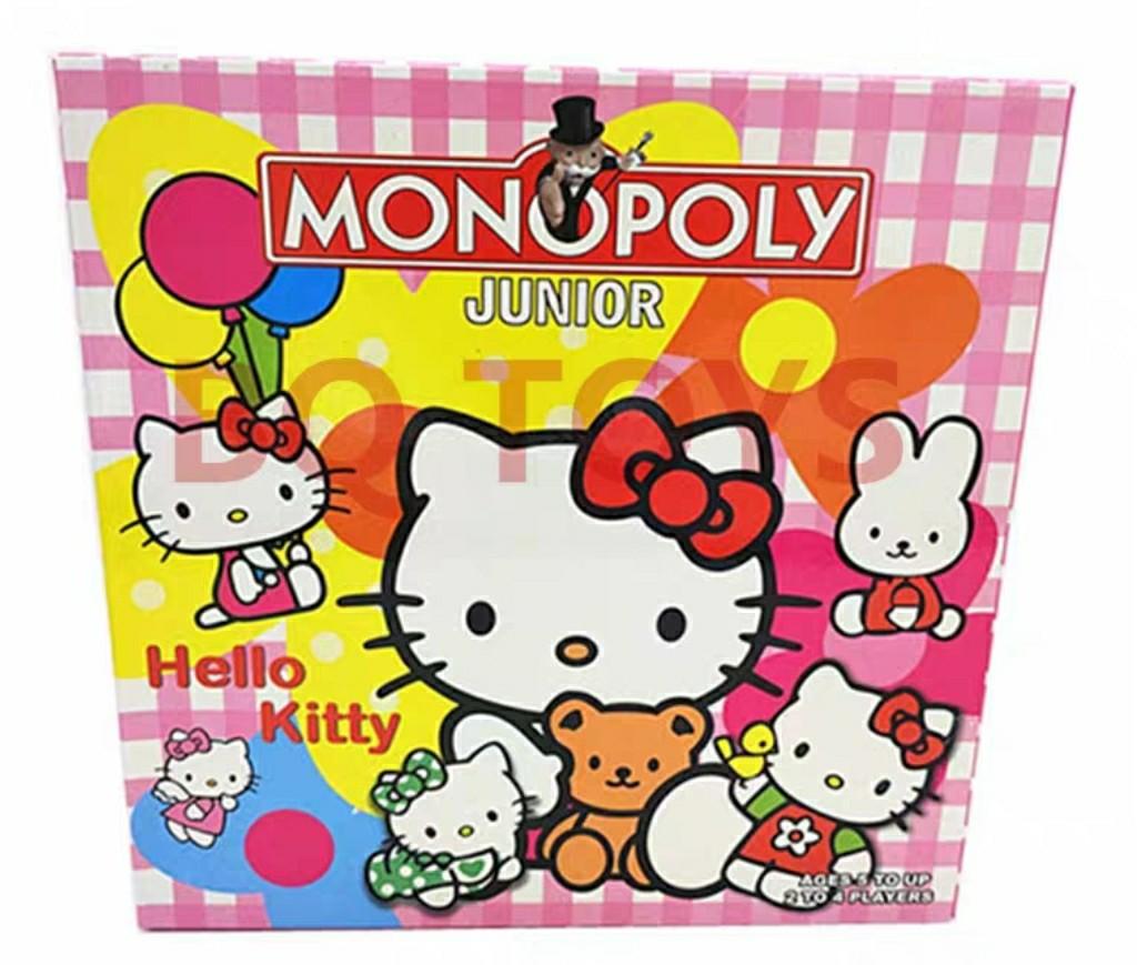 Winning Moves Juego de Mesa Hello Kitty Monopoly óptimo para 2-6 Jugadores y es un Gran Regalo para los Fans de 8 años en adelante Winning Moves Juego de Mesa Hello Kitty Monopoly óptimo para 2-6 Jugadores y es un Gran Regalo para los Fans de 8 años en adelante