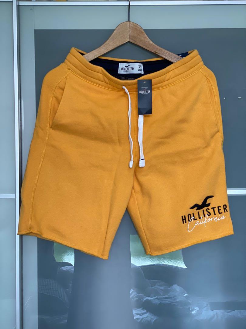 hollister yellow shorts