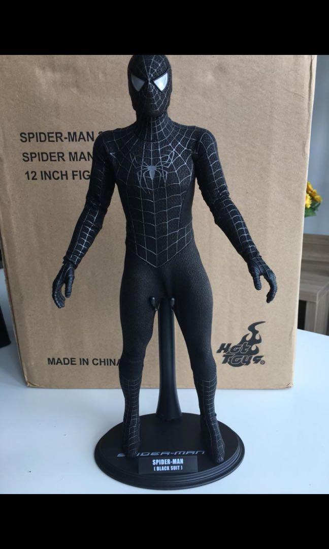 Hot Toys Spiderman 3 Blacksuit with Sandman Diorama, Hobbies & Toys, Toys &  Games on Carousell