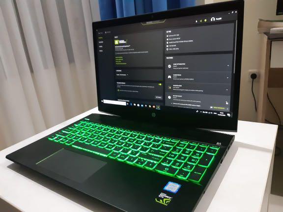 Hp Pavilion Gaming 15 Intel Core I7 8750h 8g 256 Ssd 1tb Hdd 1920x1080 Elektronik Komputer Laptop Di Carousell