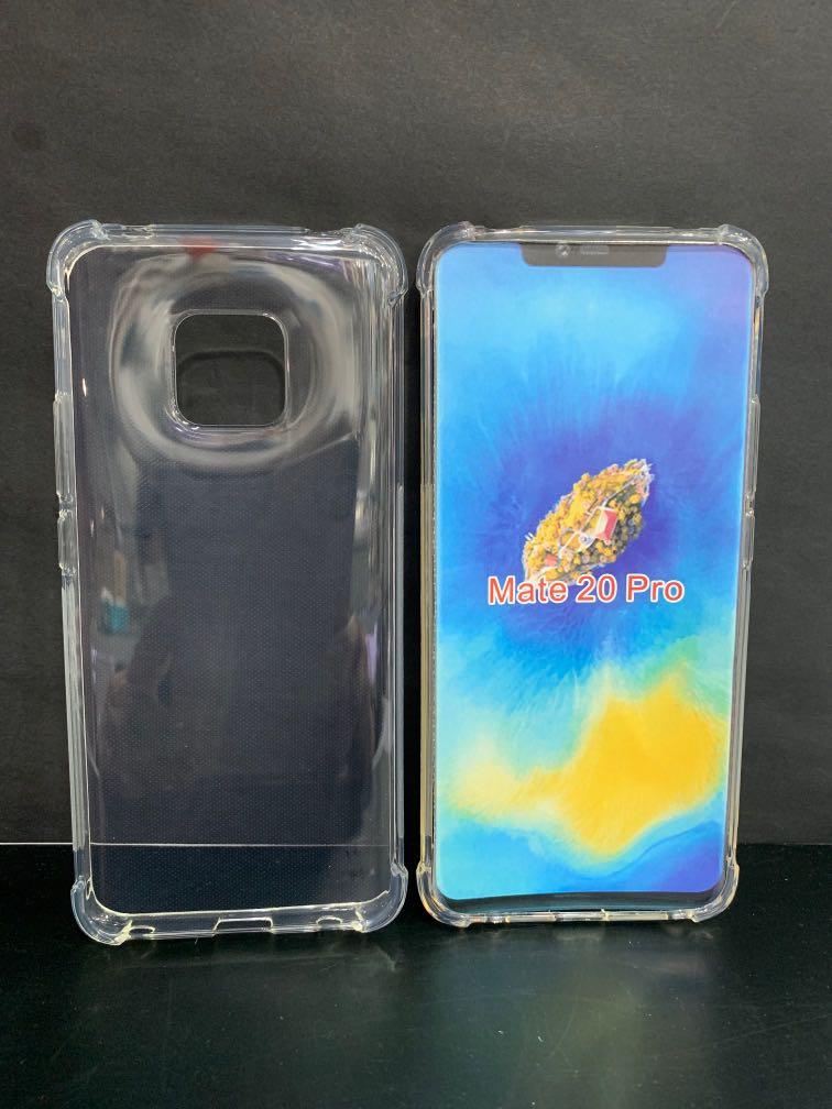 Huawei Mate 20 Pro Clear Bumper Case Mobile Phones Gadgets Mobile Gadget Accessories Cases Sleeves On Carousell