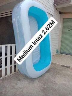 Intex Rectangular Inflatable Pool 2.62m x 1.75m x 56cm