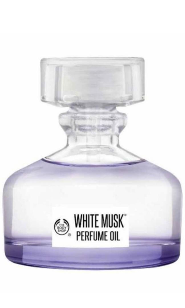 Jual CEPAT MURAH The Body Shop White Musk Perfume Oil Parfum