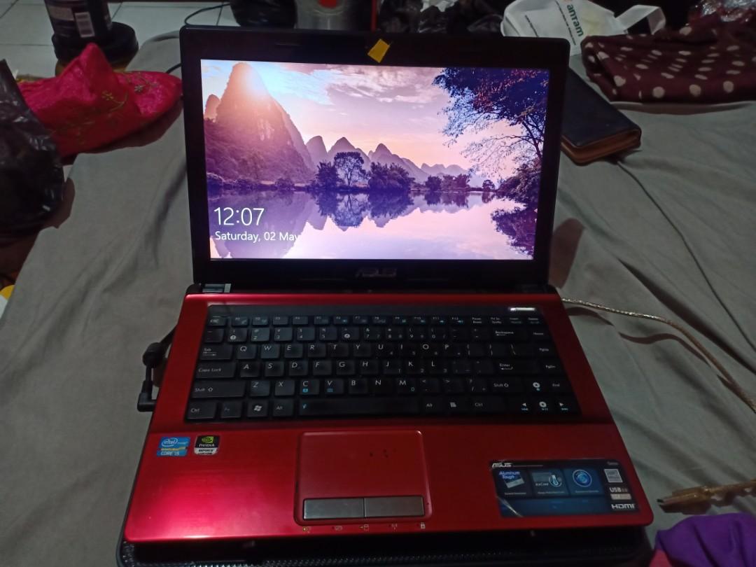 Laptop Asus A43s Core I5 Vga Nvidia Ram 8 Gb Elektronik Komputer Laptop Di Carousell