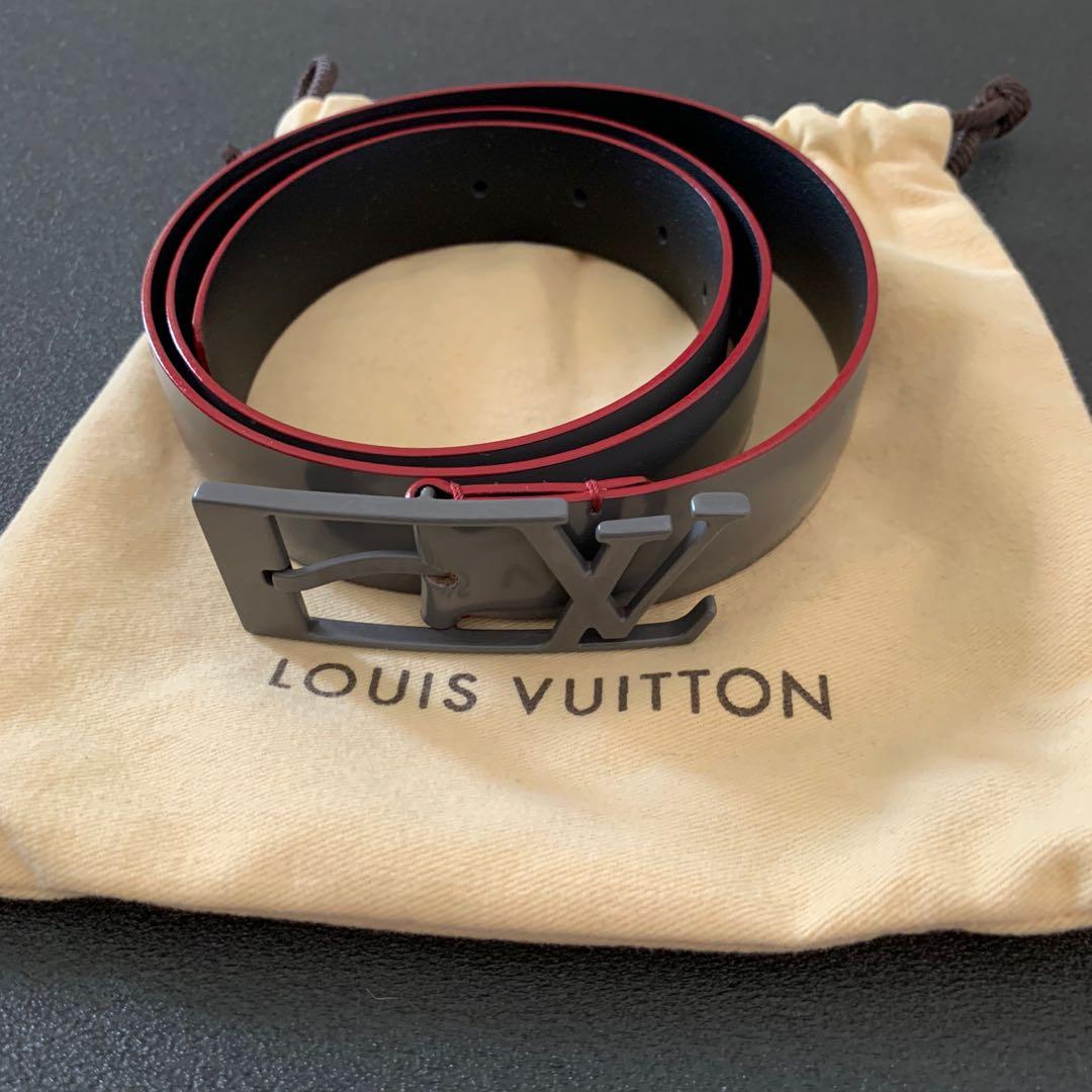 LV belt (mens), Men's Fashion, Watches & Accessories, Belts on Carousell