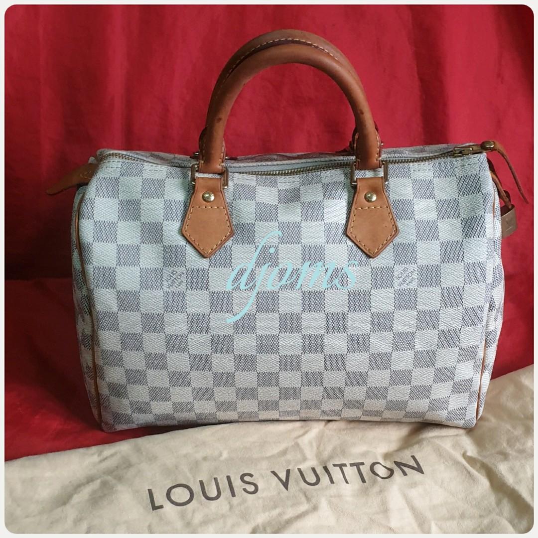 Preloved LV Azure Doctor's bag, Luxury, Bags & Wallets on Carousell