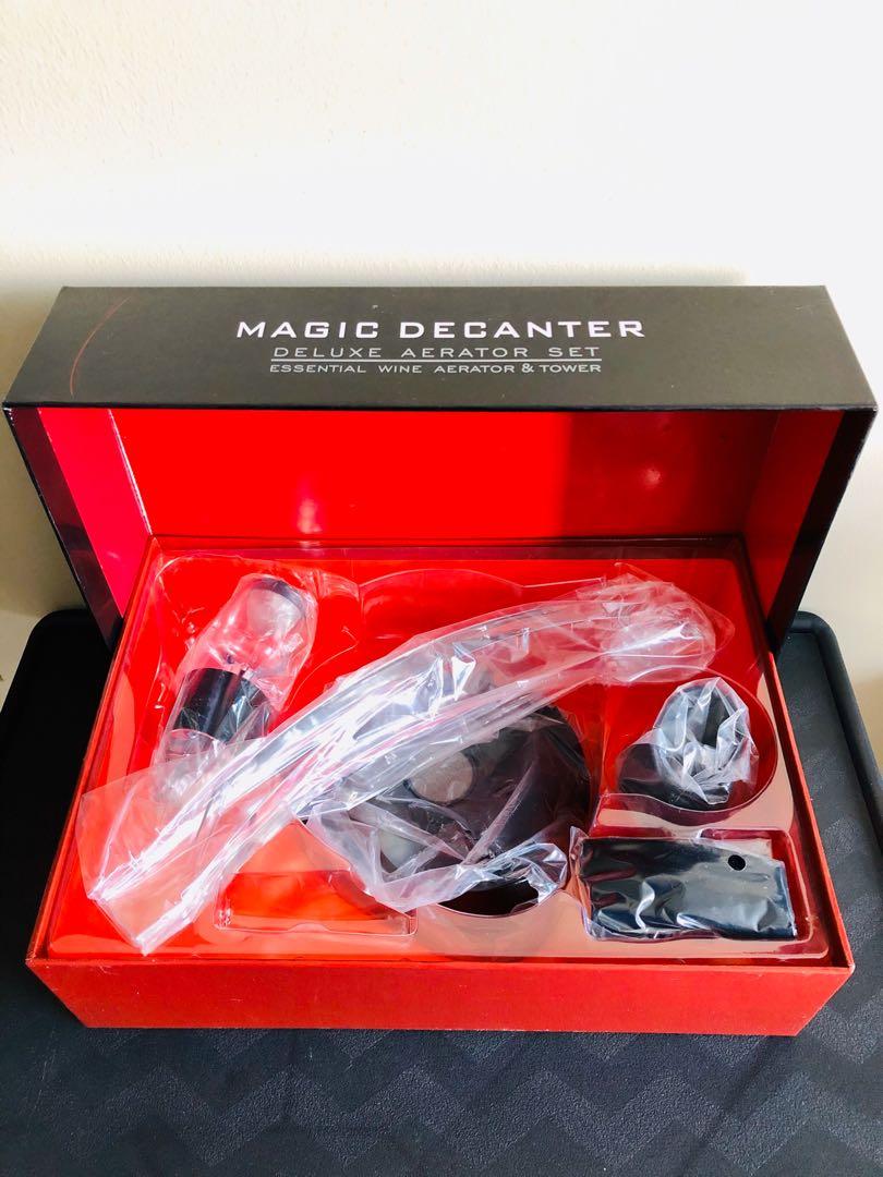 Magic Decanter Deluxe Aerator Set (with Tower), Home Appliances
