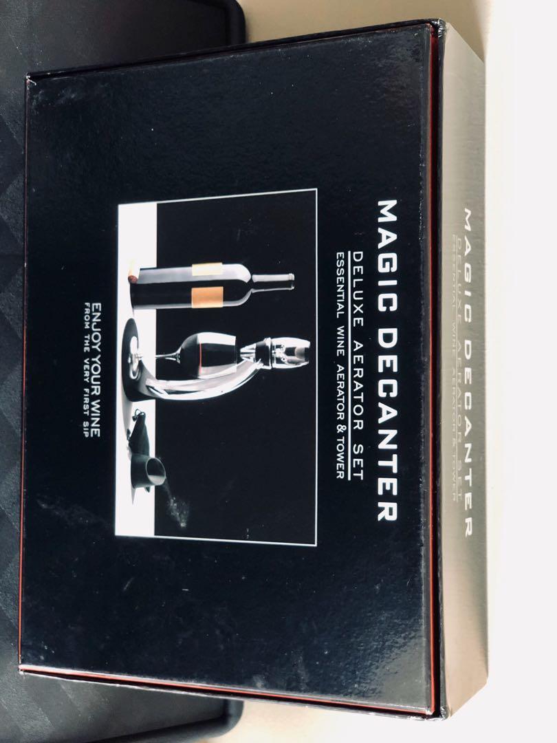 Magic Decanter Deluxe Aerator Set (with Tower), Home Appliances