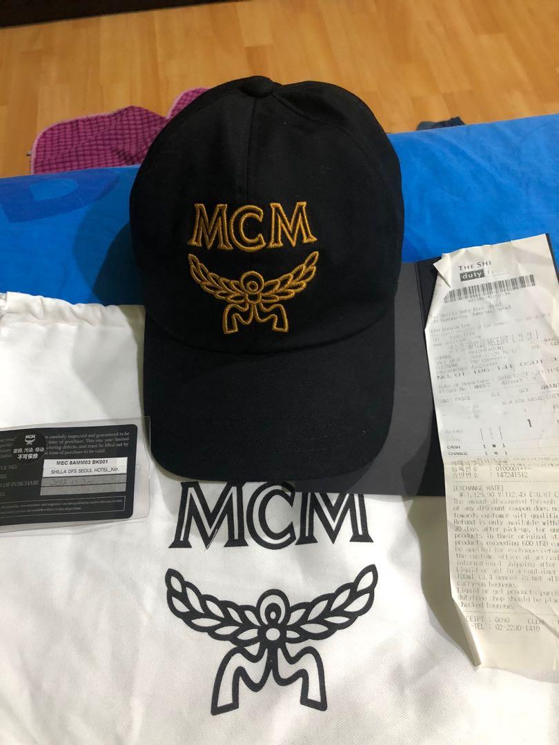 Mcm basic logo cap top