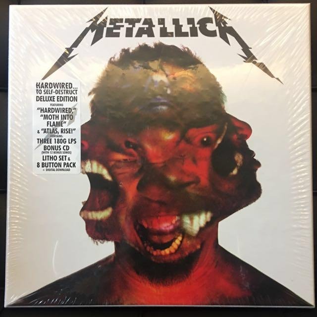 Metallica Hardwired To Self Destruct Boxset Vinyl Lp New Music Media Cds Dvds Other Media On Carousell