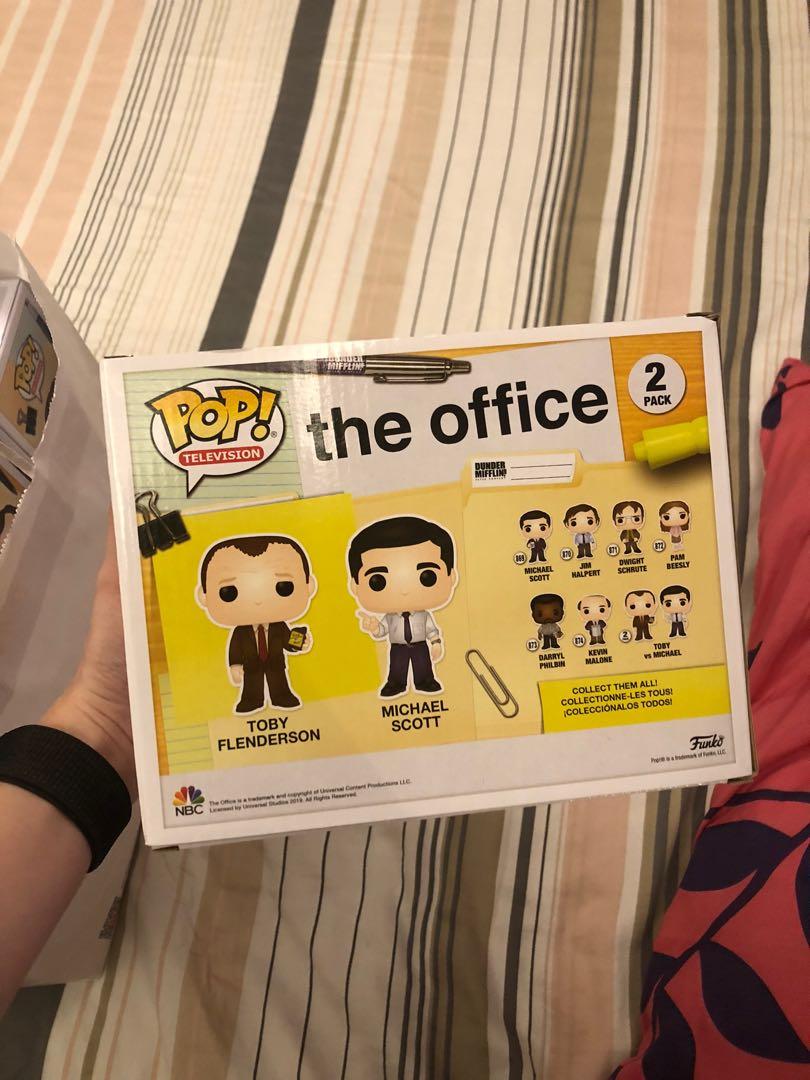 Michael & Toby The Office Funko Pop!, Hobbies & Toys, Toys & Games on