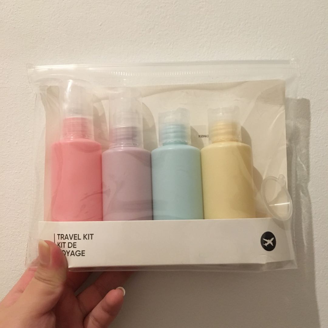 MINISO TRAVEL KIT, Kesehatan & Kecantikan, Kulit, Sabun & Tubuh di