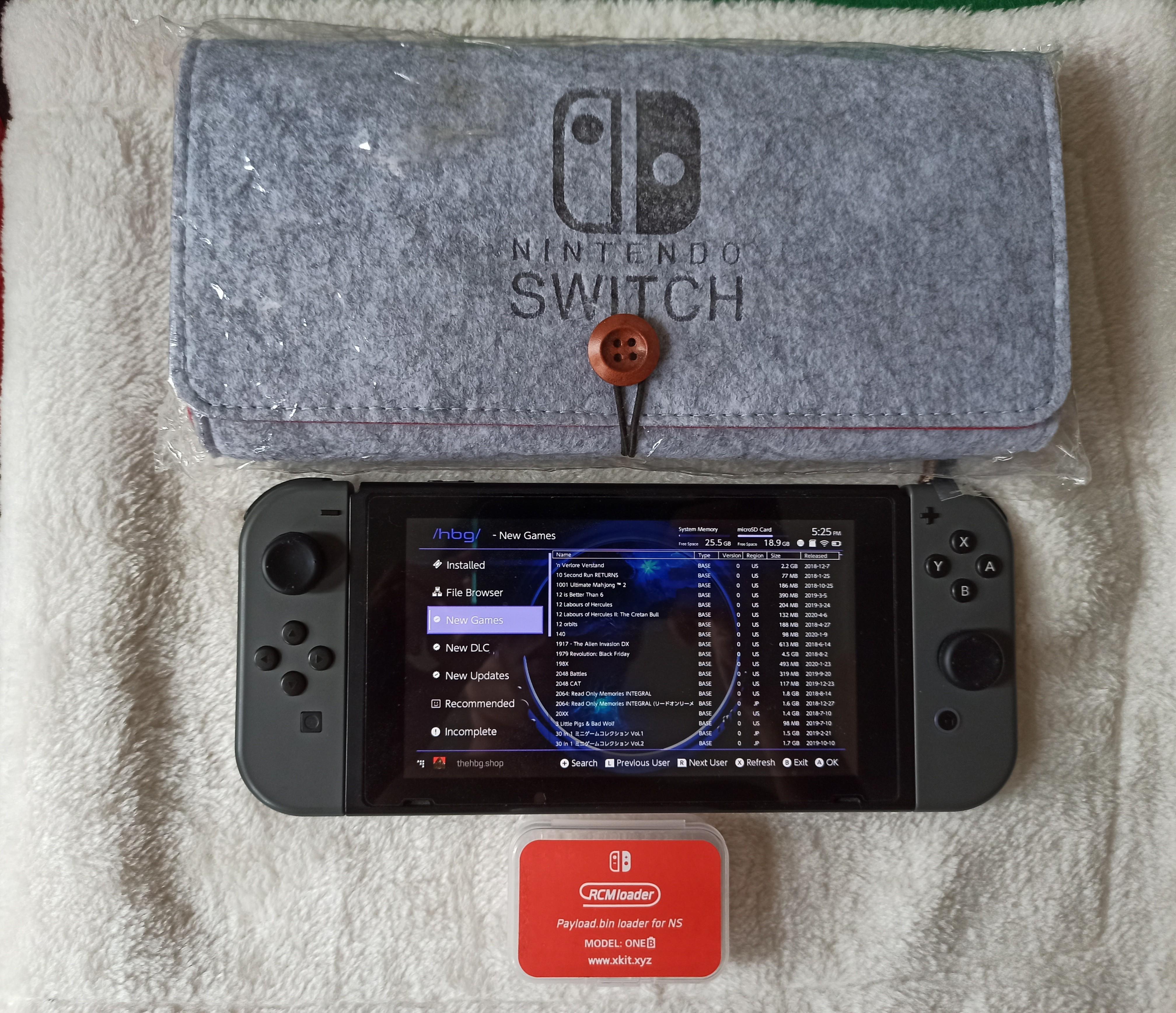 Modded Nintendo Switch gen 1 sxos, Video Gaming, Video Game Consoles