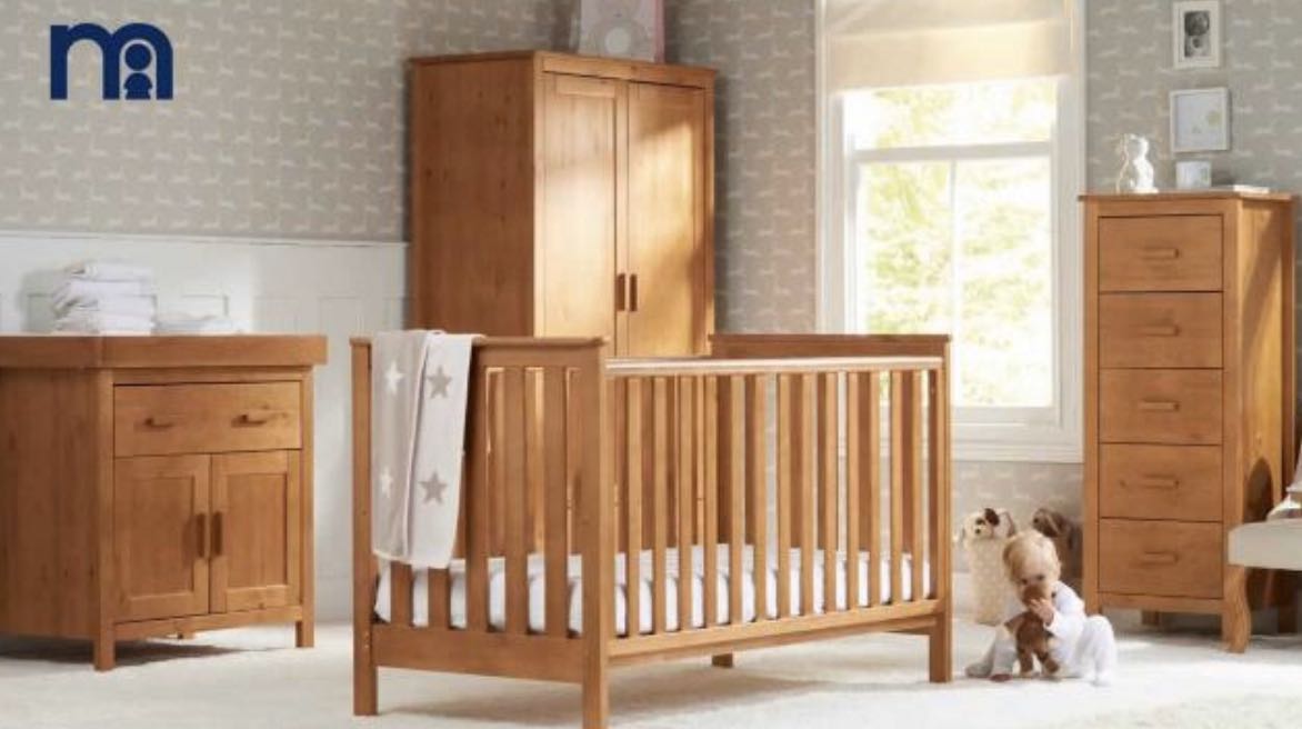 Mothercare Jamestown Cot Bed Babies Kids Baby Nursery Kids