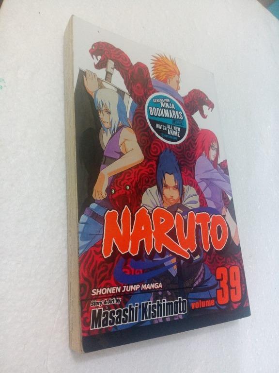 Naruto Manga Book Volume 39 English For Sale Reserved