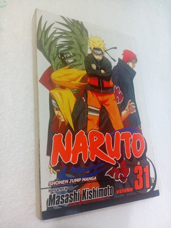 Naruto Manga Volume 31 English Book Reserved Allen Garage Sale09