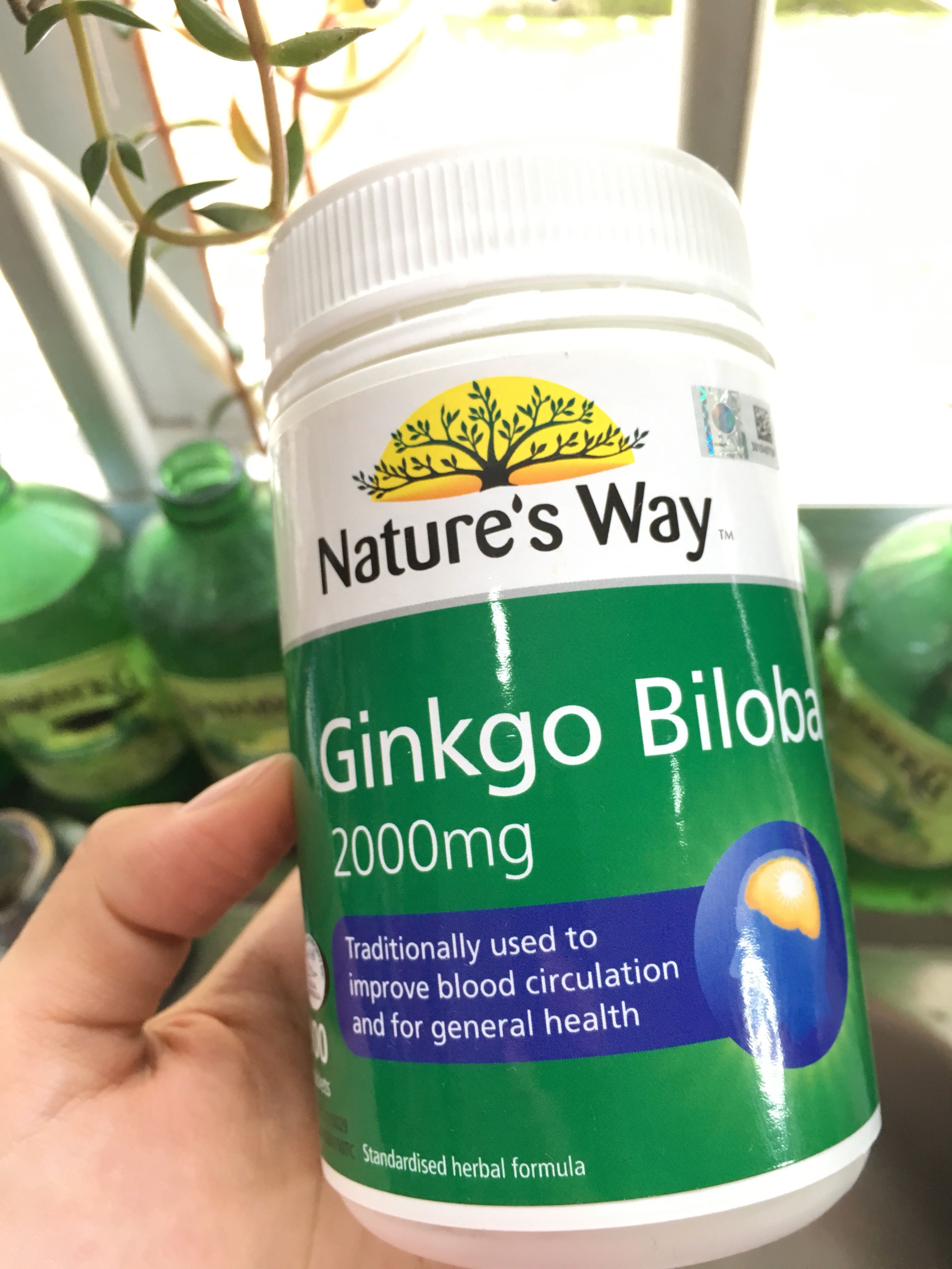 Natural’s Way Ginkgo 100tablets  + Free 30 tablets #CarousellBelanja