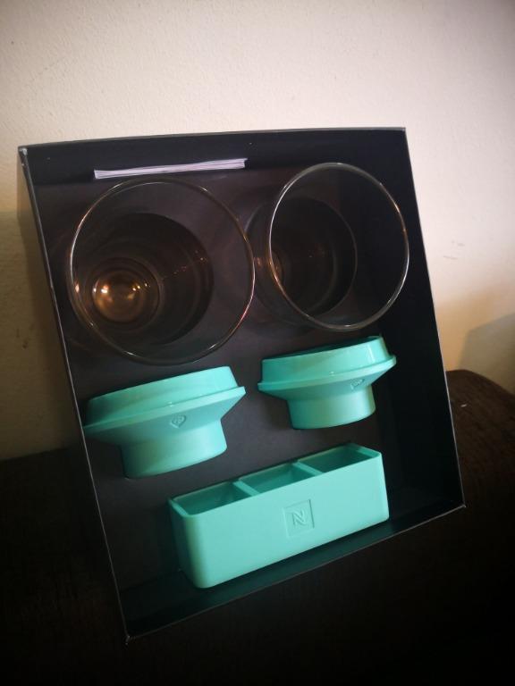 Nespresso View Shaker Kit [Limited Edition] (Cup+ x 2 + Ice Cube Maker