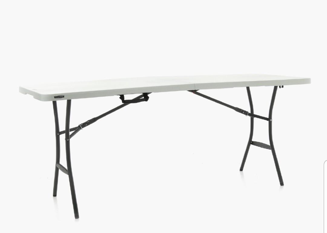 6ft folding table and chairs
