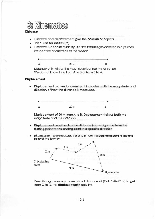 O level Comb Science Physics Notes - Definition List - Physics Formulae ...