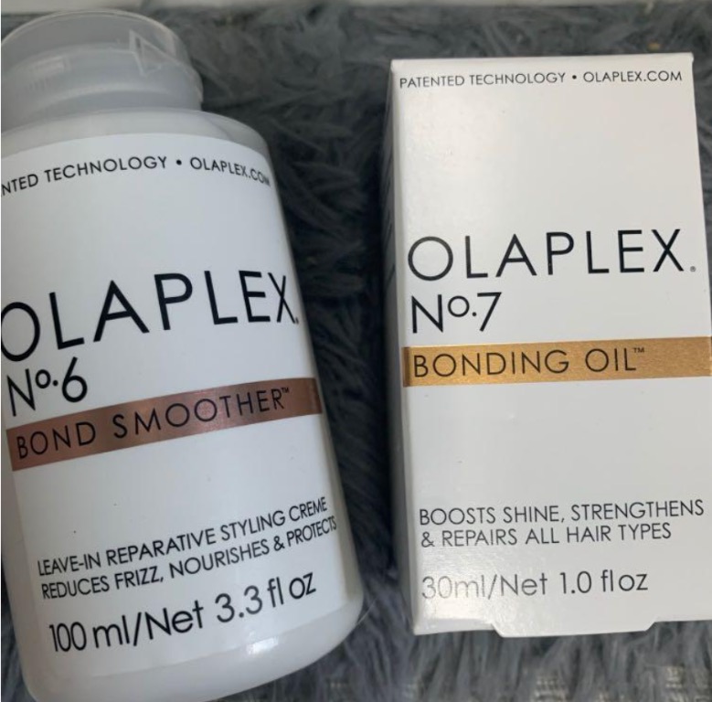 Olaplex No 6 Bond Smoother & No 7 Bonding Oil