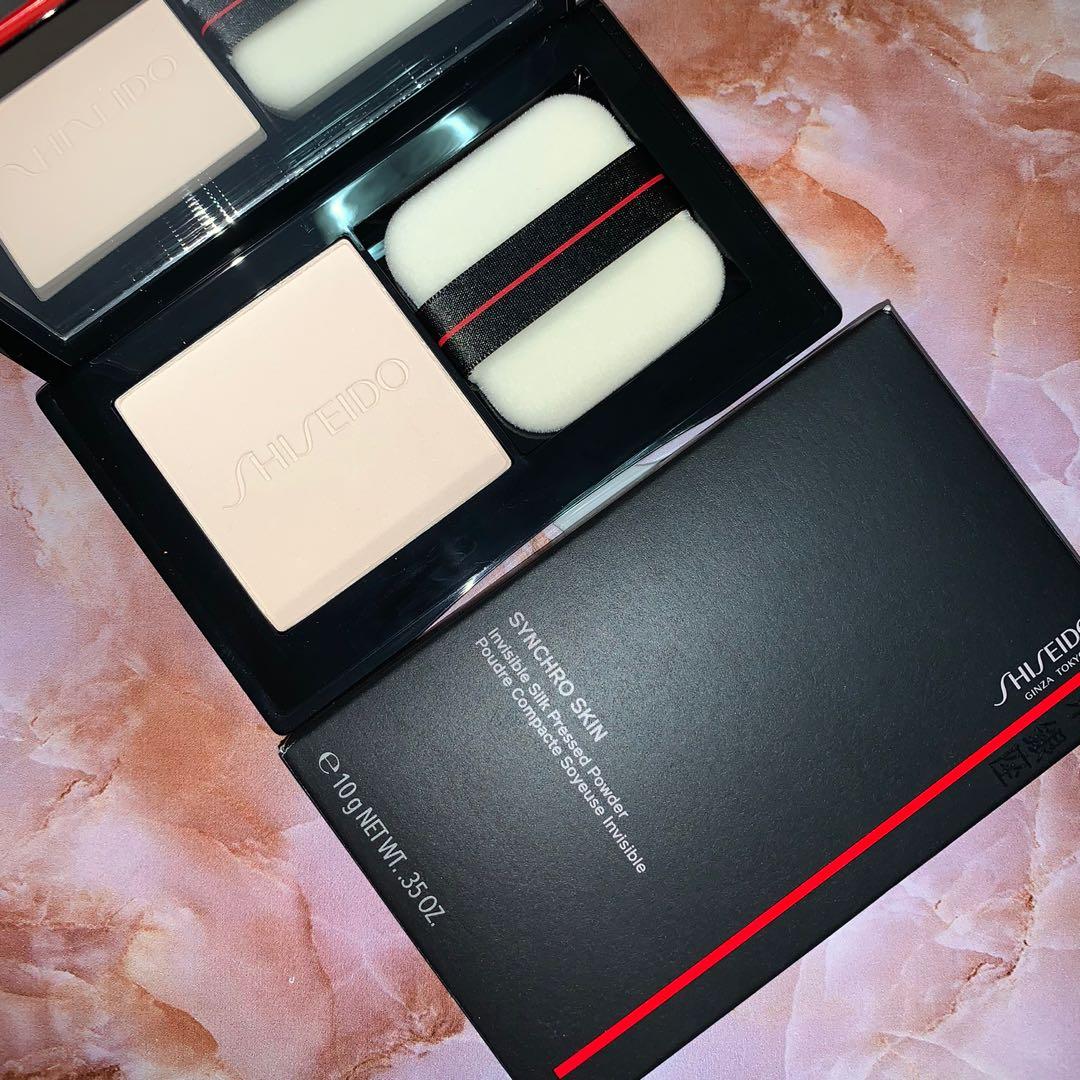 Shiseido Synchro Skin Invisible Silk Pressed Powder # Translucent