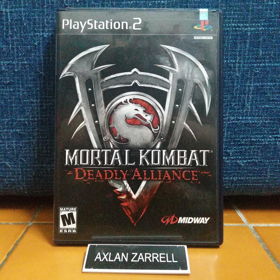 Original PS2 Game : Mortal Kombat Deadly Alliance, Video Gaming, Video Games,  PlayStation on Carousell