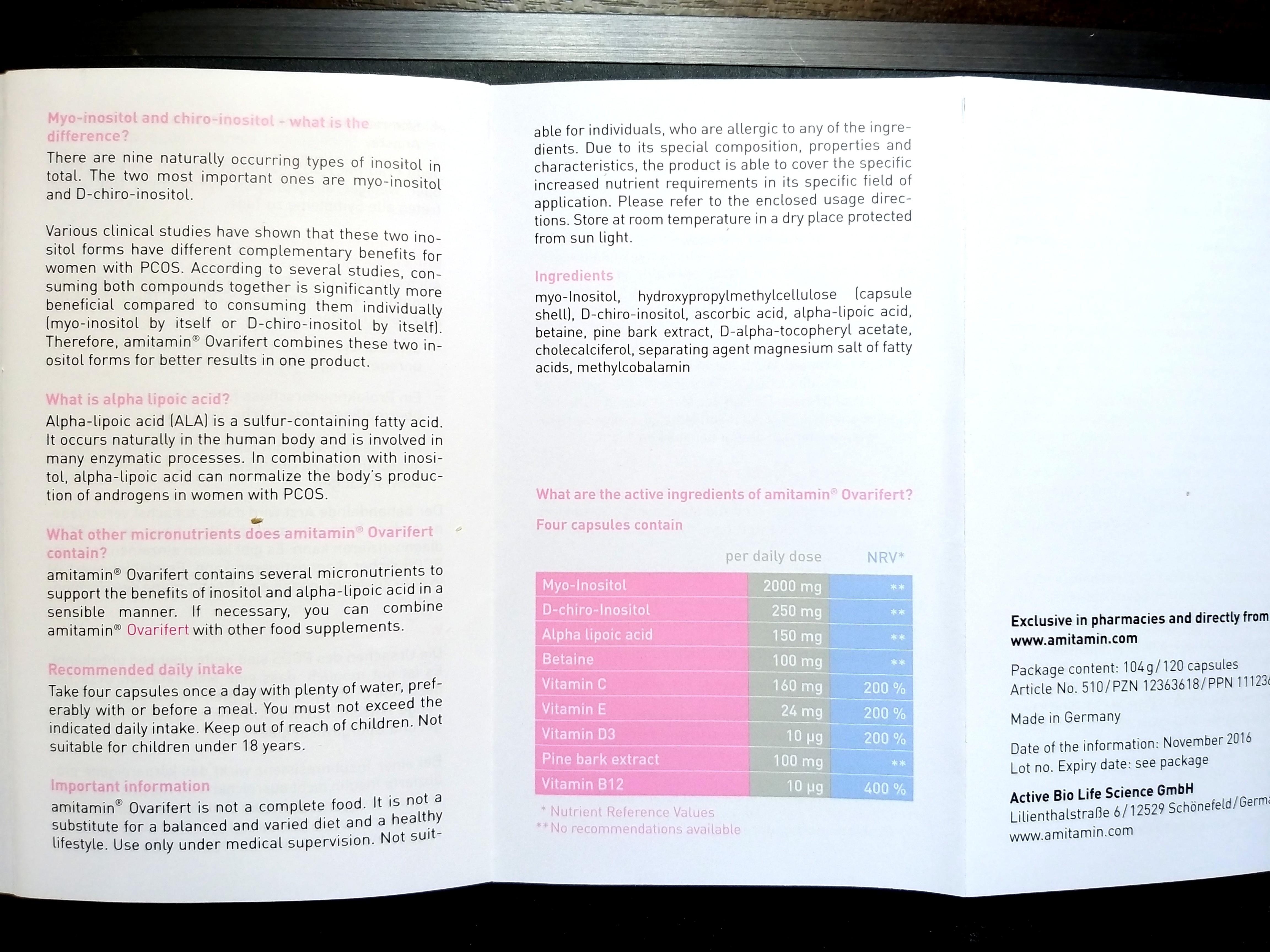 Ovarifert Amitamin Pcos Supplement Everything Else On Carousell Hallo ihr lieben, kurz zu mir: carousell