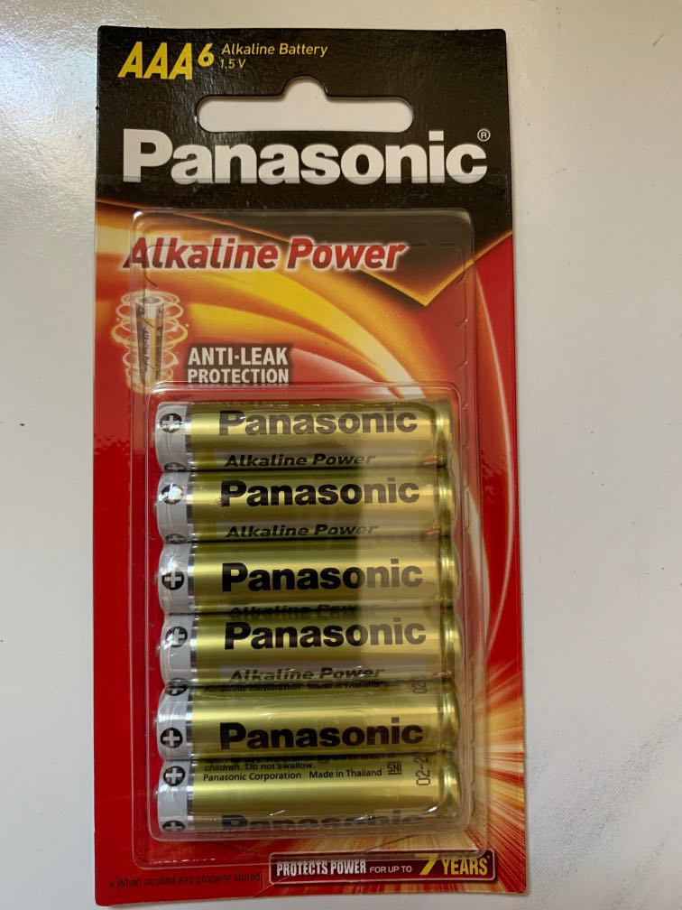 Panasonic AAA Alkaline Batteries, Mobile Phones & Gadgets, Mobile