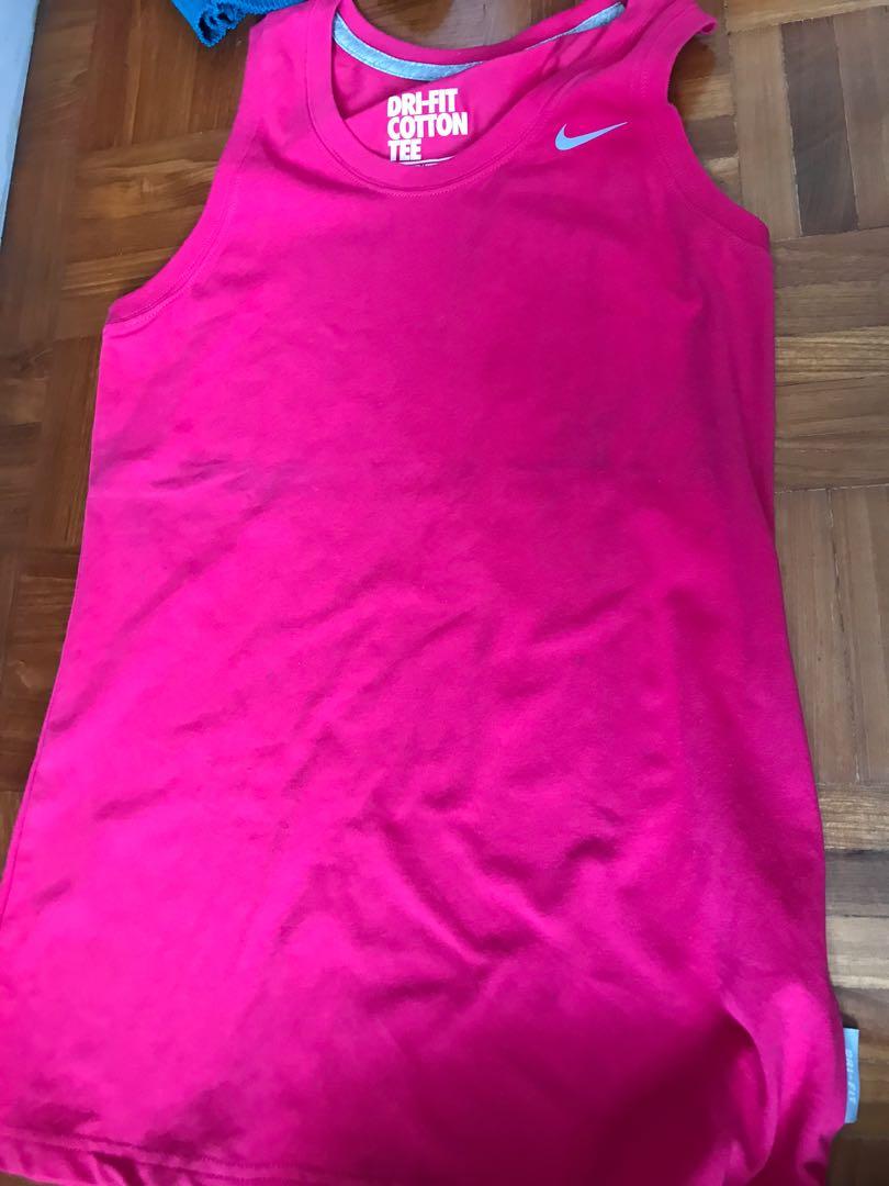 pink nike apparel