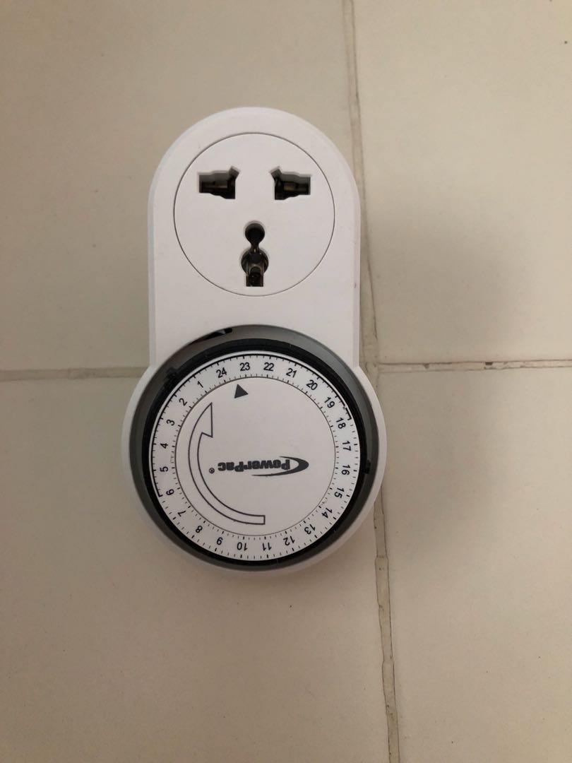 PowerPac 24hr Power Socket Manual Self Timer, TV & Home Appliances ...
