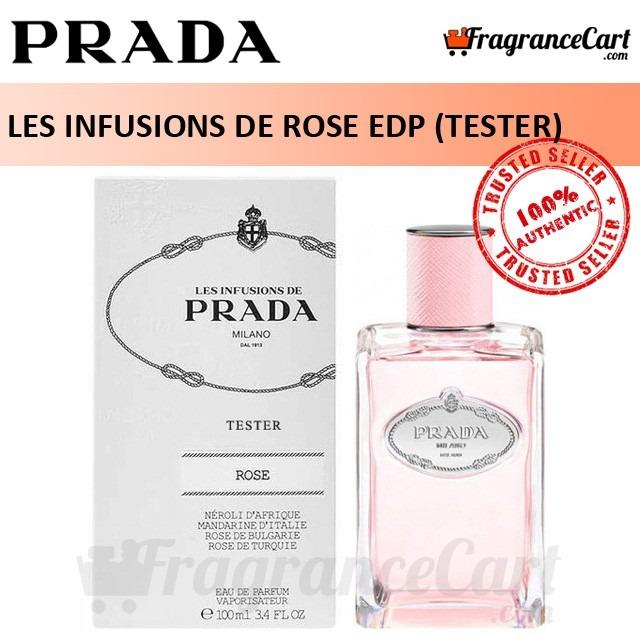 Prada Les Infusions de Rose EDP for Women (100ml/Tester) Eau de Parfum  Milano Infusion Roses [Brand New 100% Authentic Perfume/Fragrance], Beauty  & Personal Care, Fragrance & Deodorants on Carousell