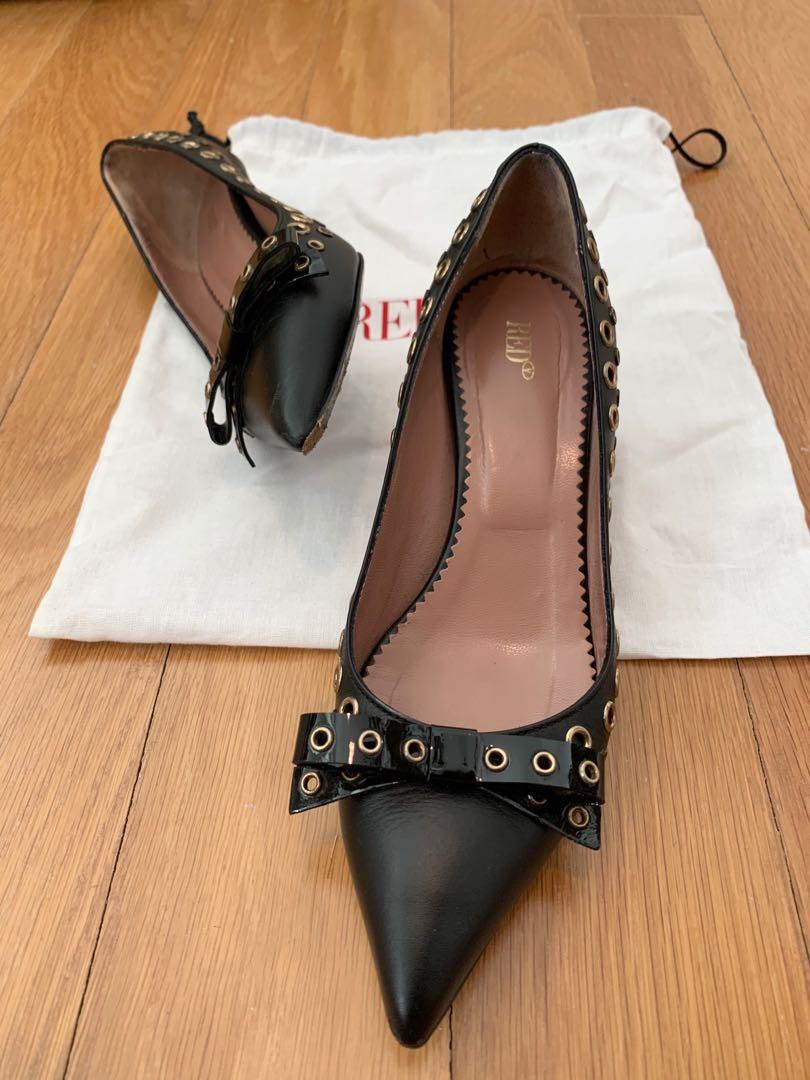 Red valentino kitten deals heels