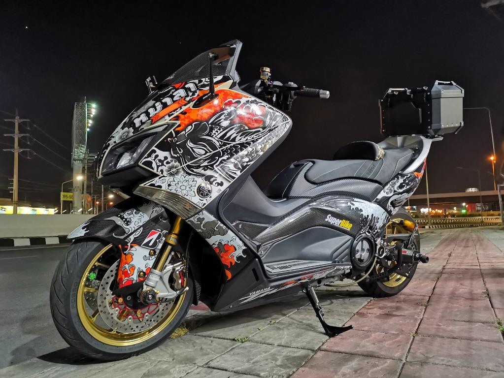 Moto Addict Revolution Angry Rhino Singapore Yamaha T Max 530 17 18 19 Custom Rumble