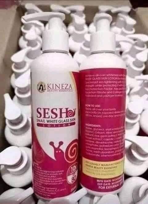 Sesh Snail White Glass Skin Lotion Health Beauty Skin Bath Body On Carousell