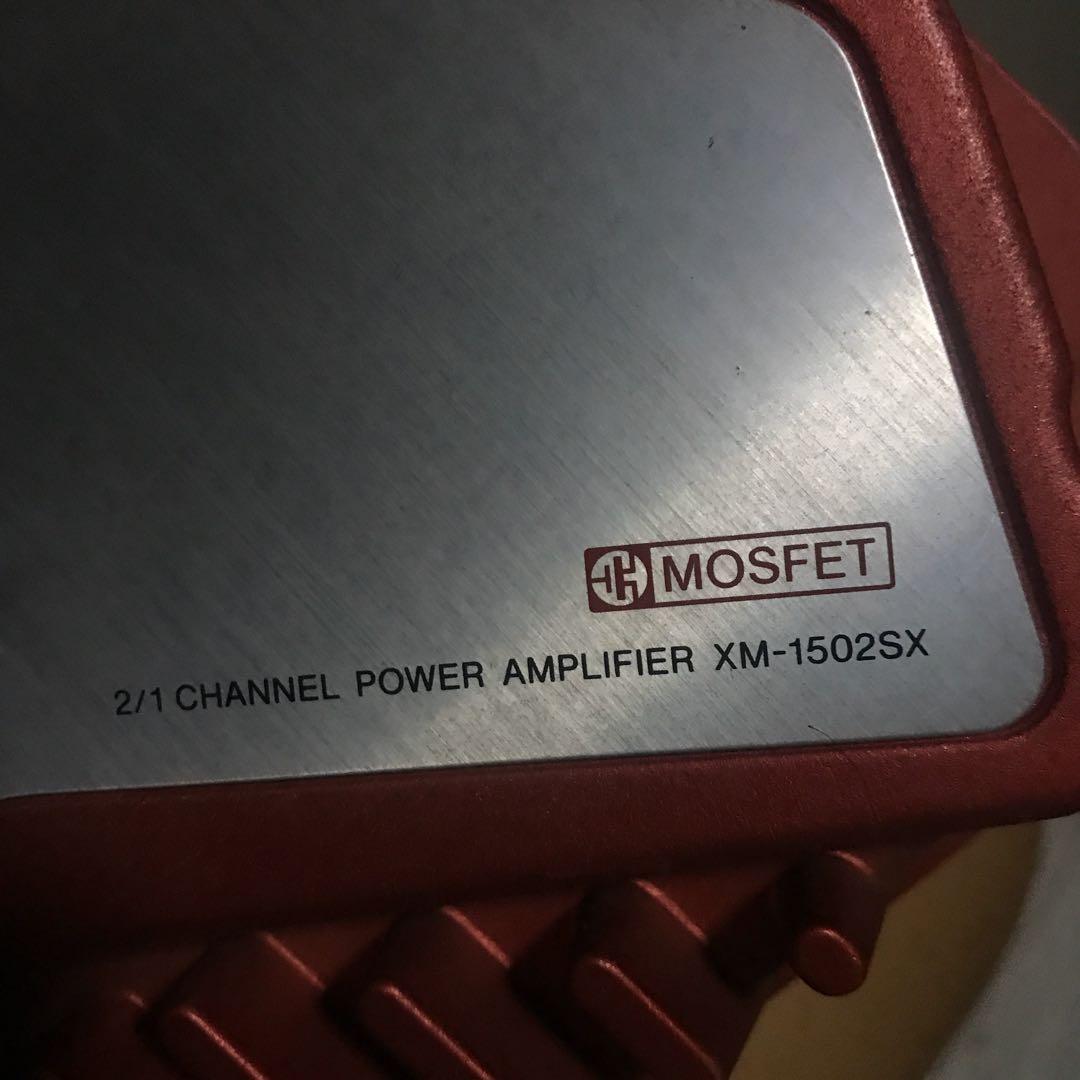 Sony Xplod Amplifier 2/1 Channel Power XM1502SX, Car Accessories, Accessories on Carousell