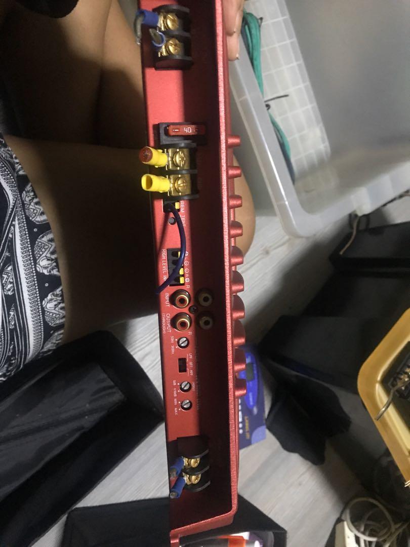 Sony Xplod Amplifier 2/1 Channel Power XM1502SX, Car Accessories, Accessories on Carousell