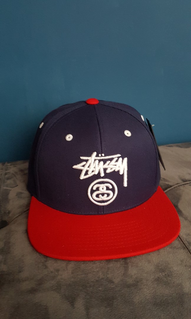 red new era snapback