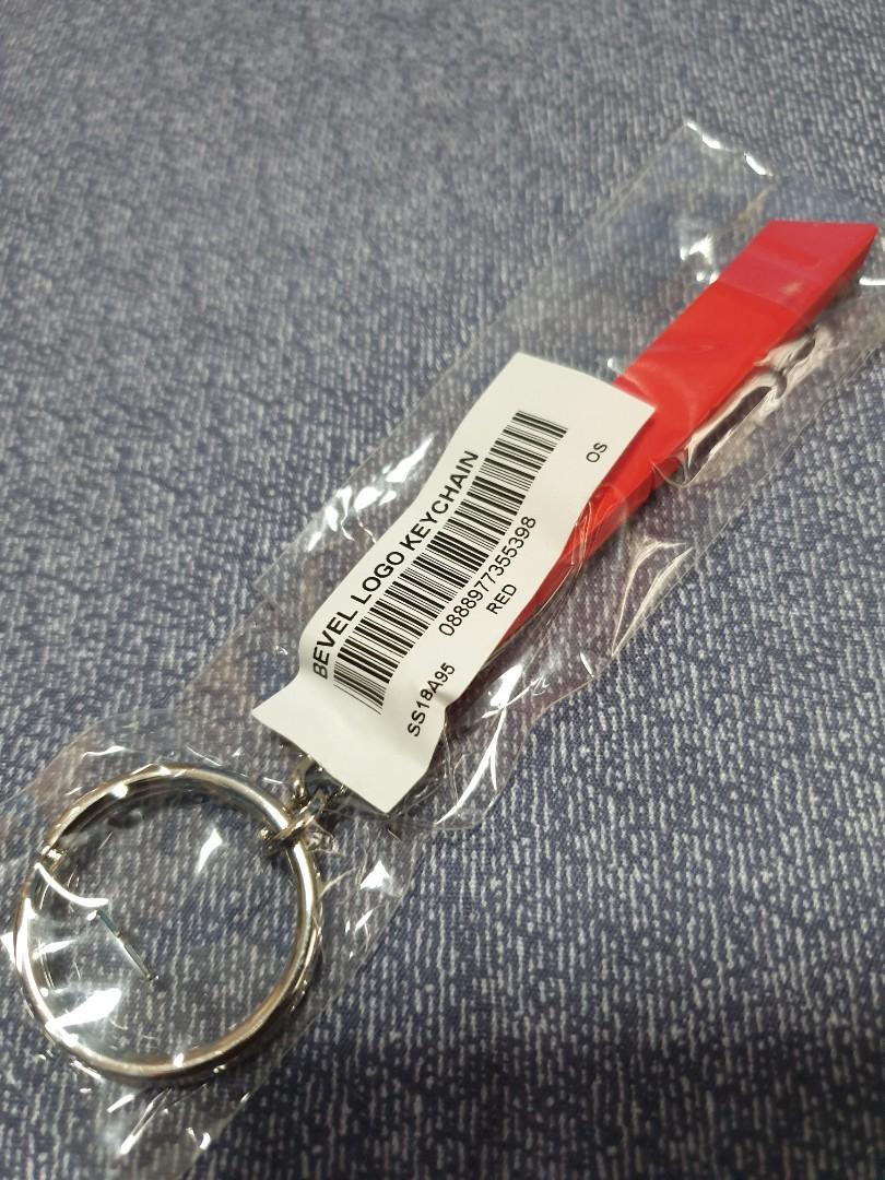 Supreme top bevel keychain