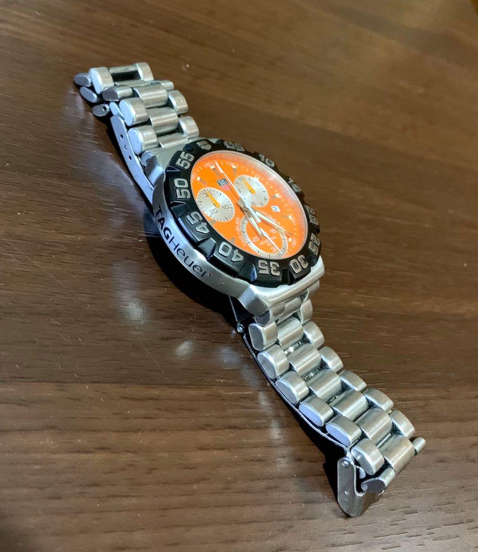 TAG Heuer Formula 1 Alonso Chrono Orange Men s Fashion Watches