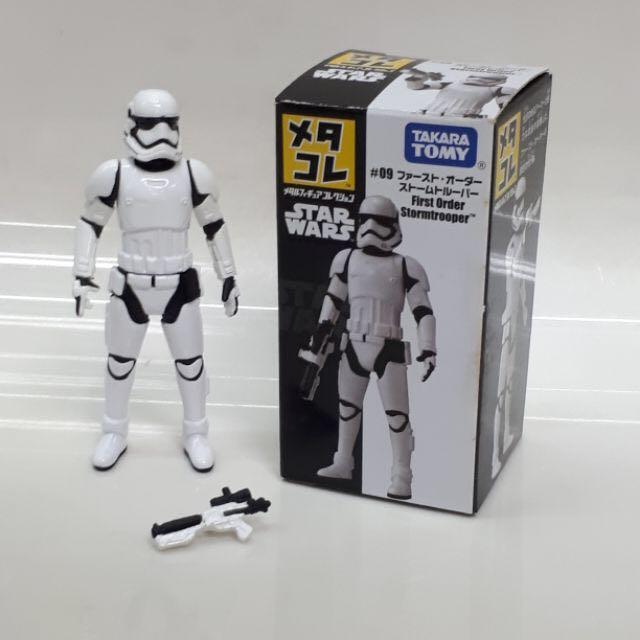 Instock Takara Tomy Star Wars Metal Diecast #02 Mini STORMTROOPER Figure 