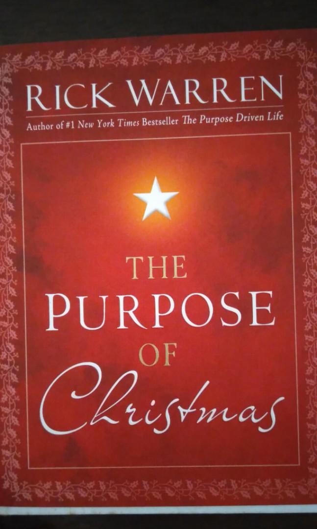 The Purpose of Christmas by Rick Warren., Buku & Alat Tulis, Buku di
