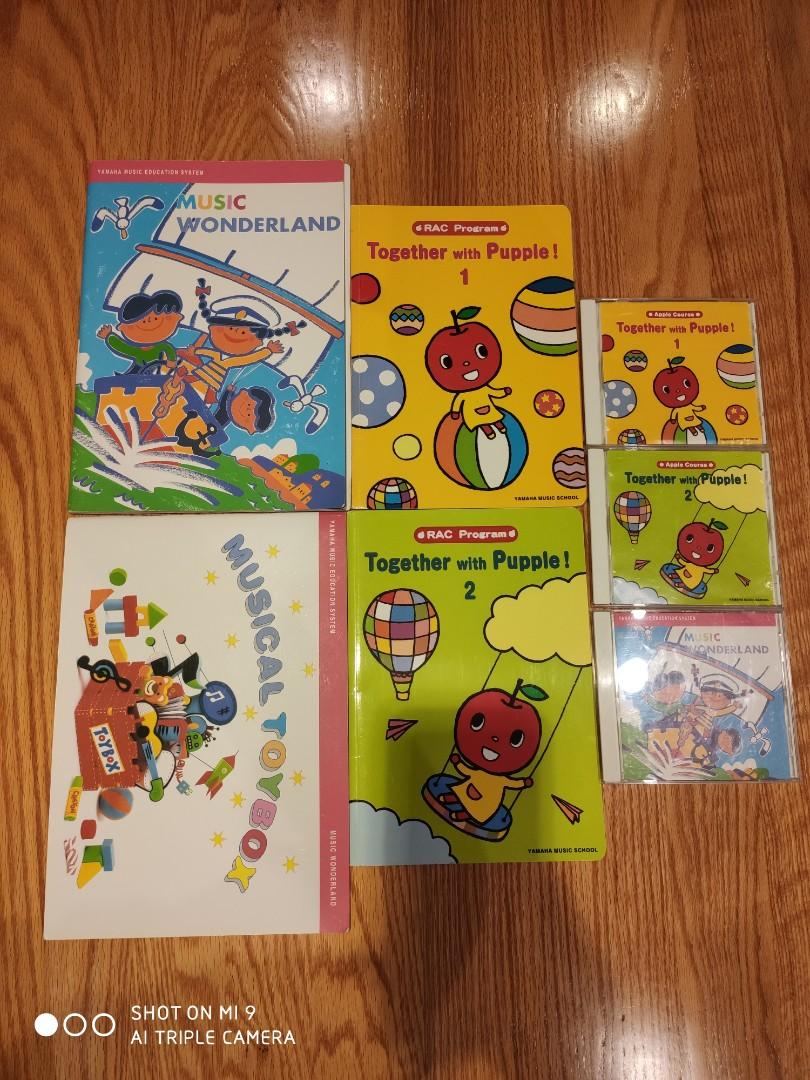 Tom Lee Yamaha Red Apple Rac Course And Music Wonderland Course Book And Cd通利yamaha精靈紅蘋果課程教材書及cd 興趣及遊戲 書本 文具 小說
