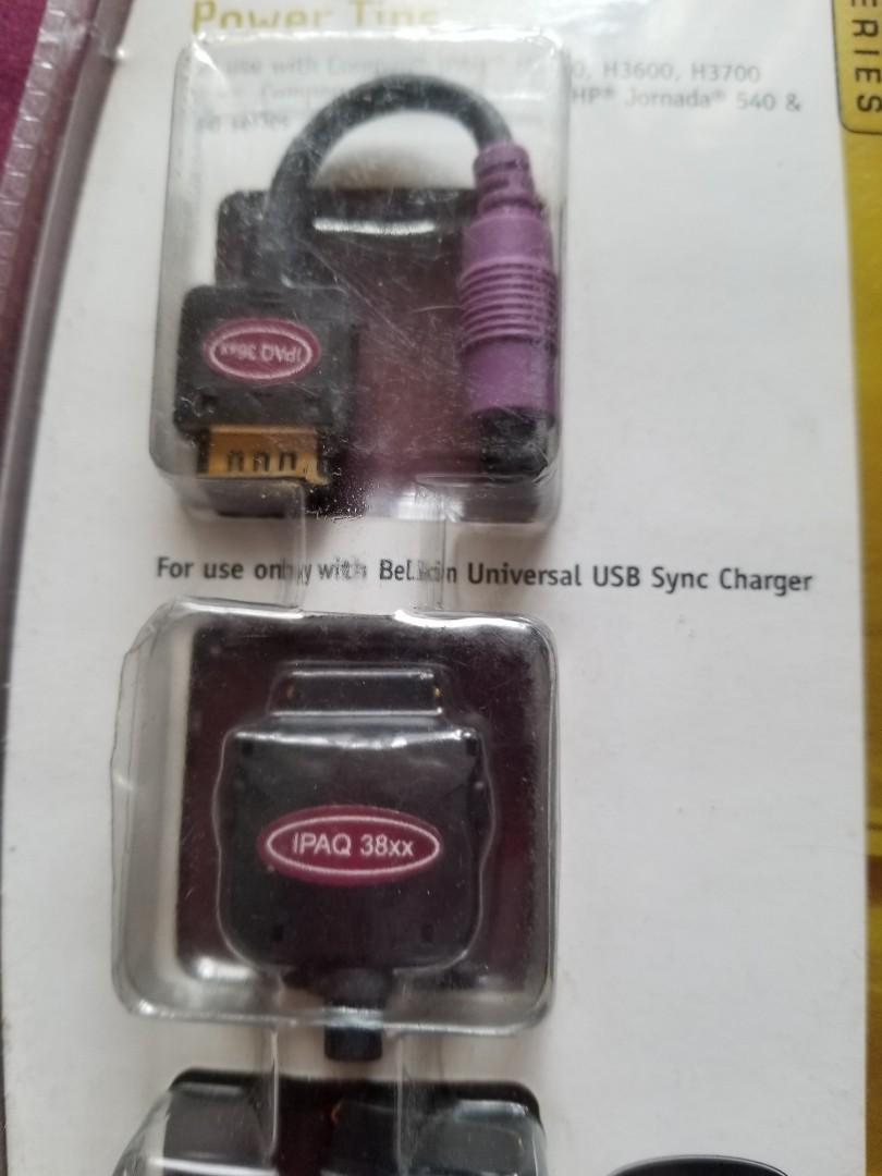 Universal sync charger power tips gold series (Category: Chargers) located in Dasmarinas. Submitted by d.lelis (Listing ID 1004090383, Image 3). Description: Belkin brand gold.series universal use compaq ipaq h300 h3600 h3700 ipaq h3800 jornada 540 560 series.