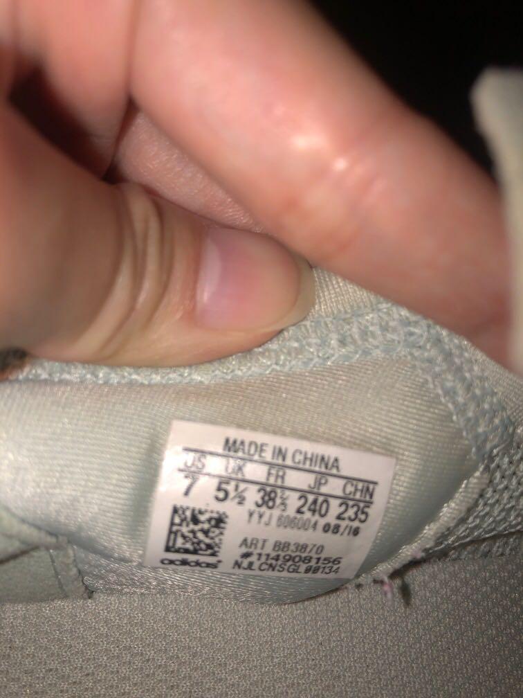 Used Adidas Rubber Shoes (Category: Sneakers) located in Muntinlupa City. Submitted by geepee21 (Listing ID 1004097809, Image 2). Description: 6/10 condition Negotiable Will look better after cleaning.
